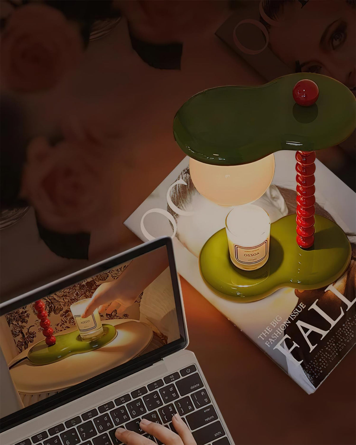 Kiyo Candle Warmer Lamp — product view 6