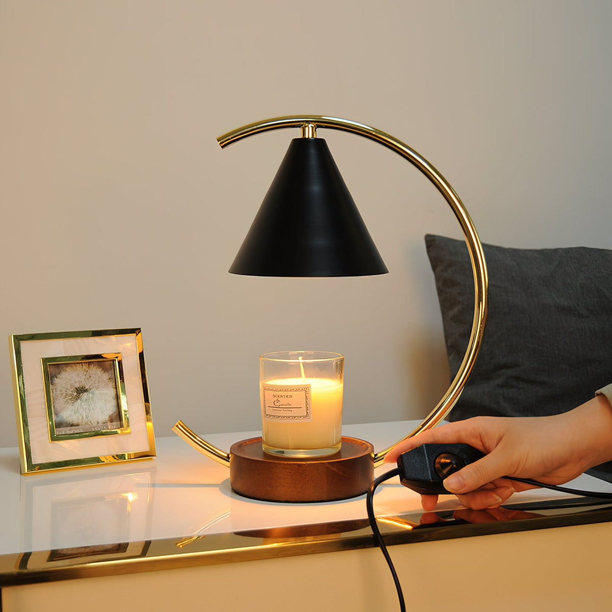 Kizzy Candle Warmer Lamp — product view 2