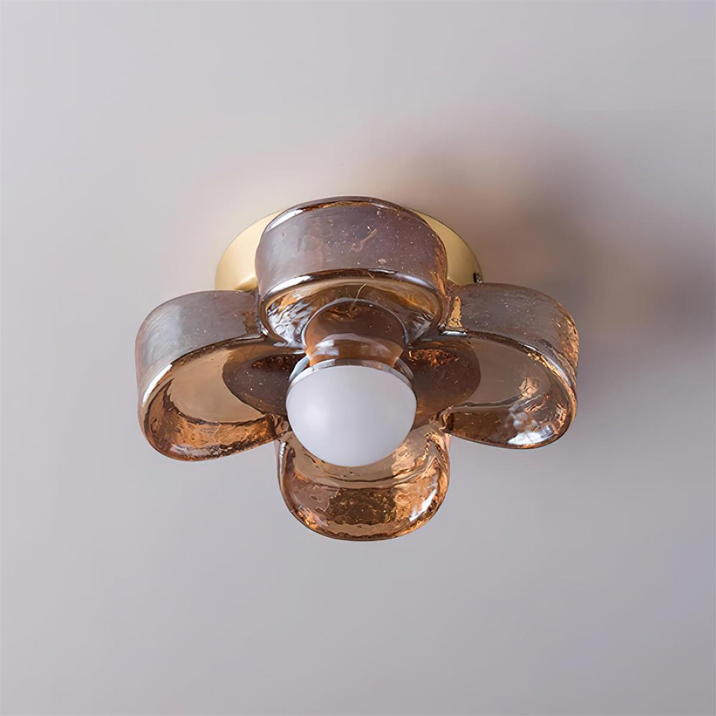 Four Leaf Clover Glass Ceiling Lamp — product view 11