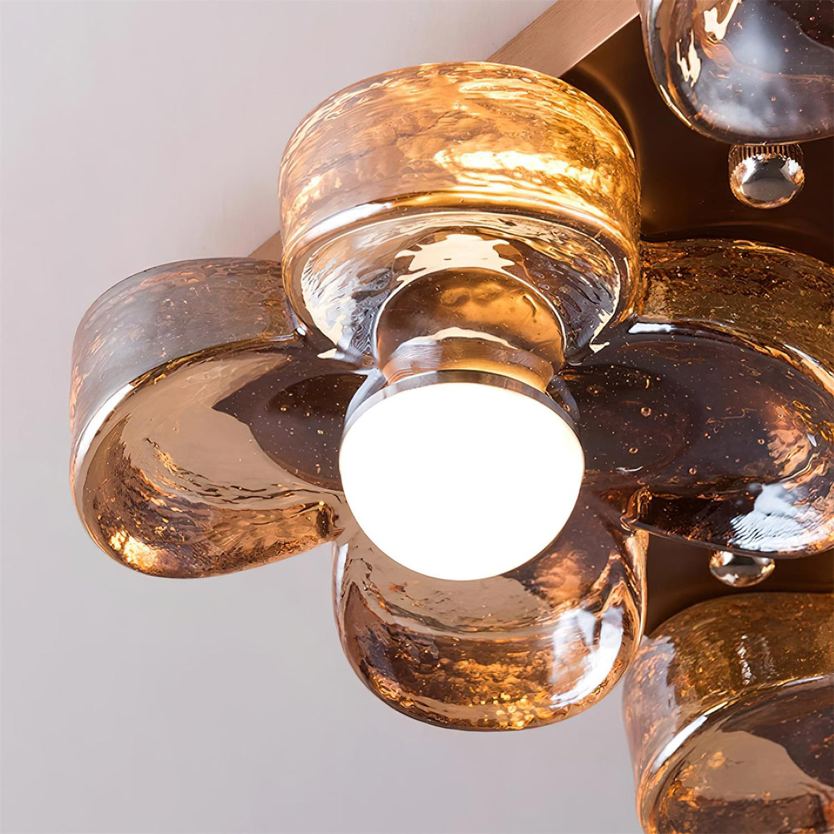 Four Leaf Clover Glass Ceiling Lamp — product view 13