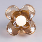 Four Leaf Clover Glass Ceiling Lamp — product view 7