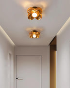 Four Leaf Clover Glass Ceiling Lamp — product view 9