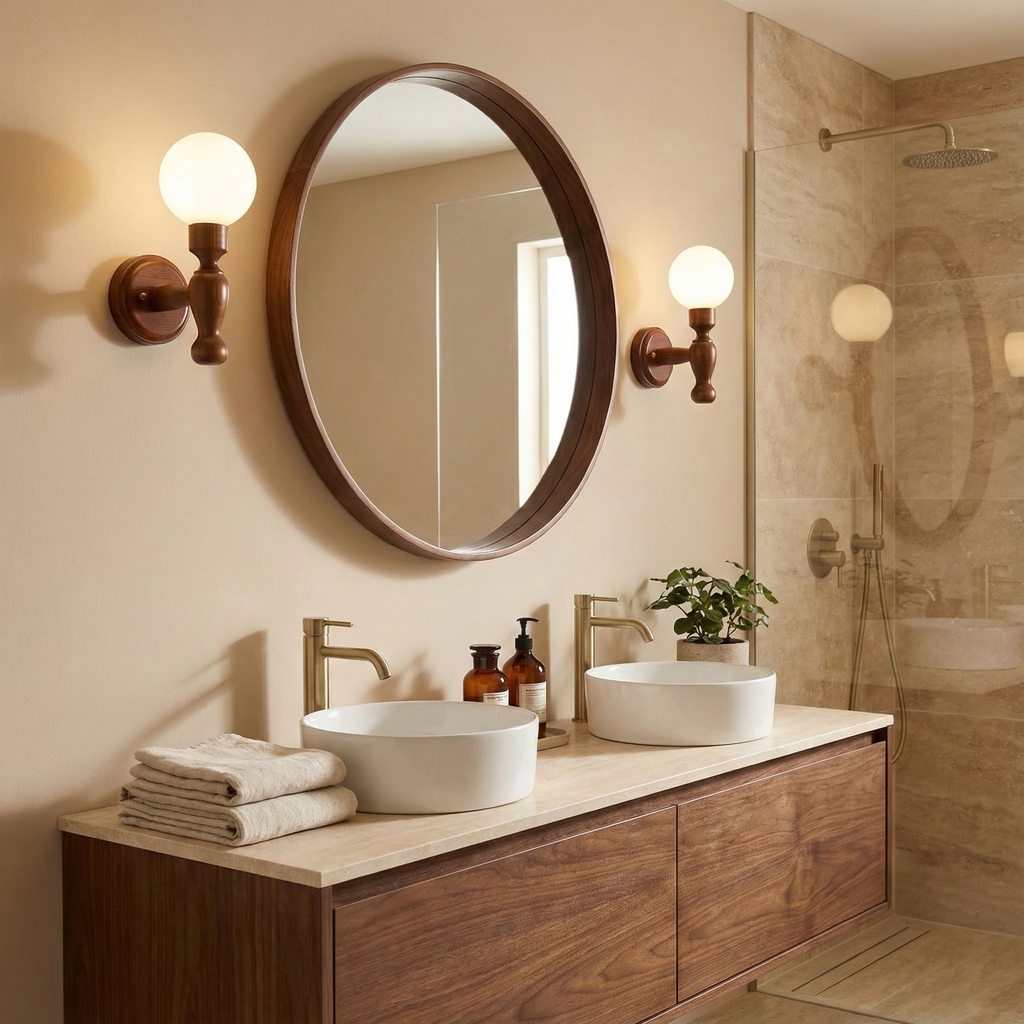 Kuli Wood Wall Lamp — product view 10