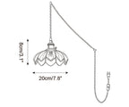 Larena Glass Plug In Pendant Light — product detail 12