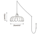 Larena Glass Plug In Pendant Light — product detail 13