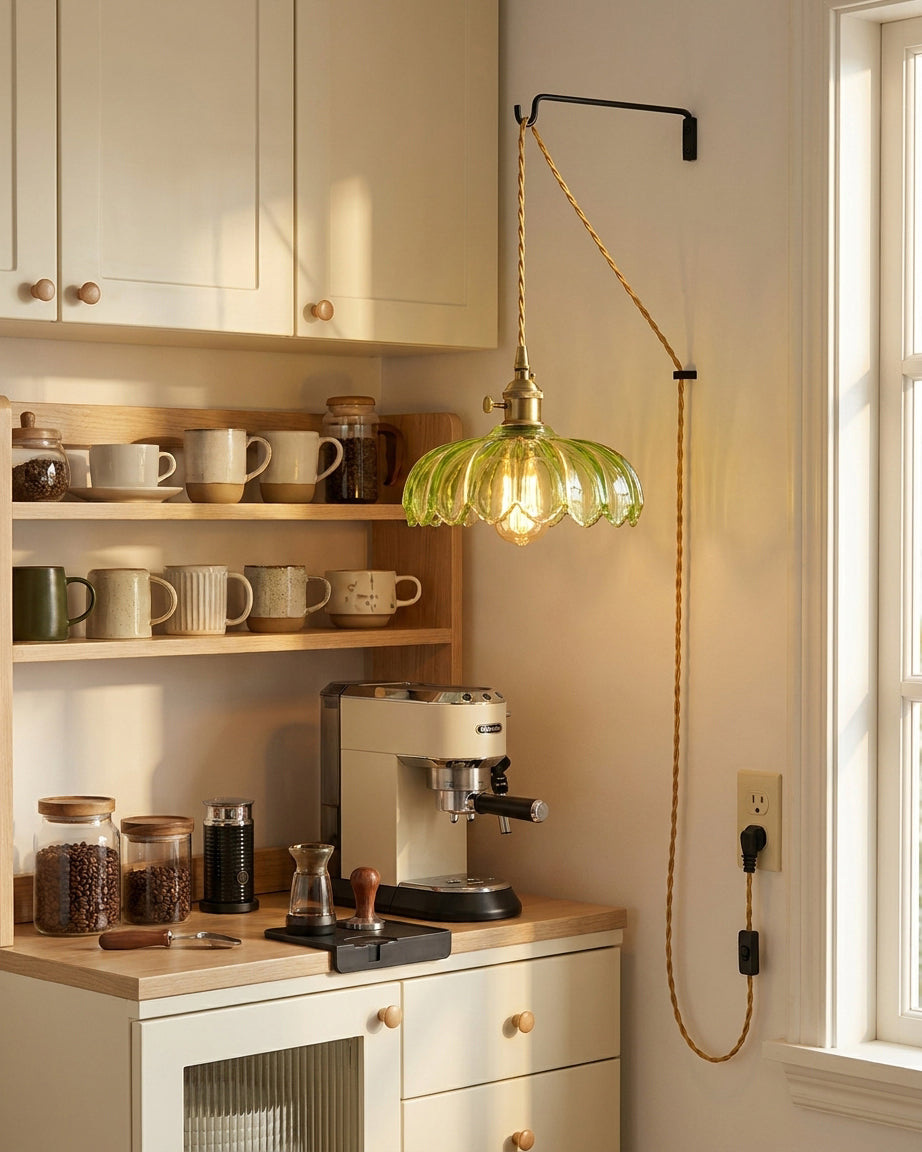 Larena Glass Plug In Pendant Light — product view 5