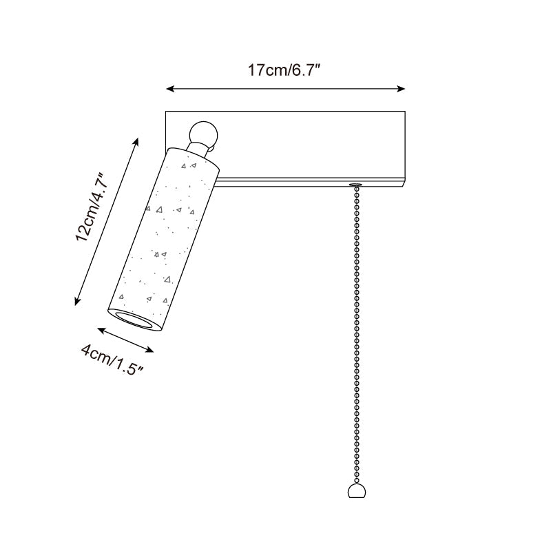 Lavaire Travertine Wall Lamp — product view 5