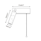 Lavaire Travertine Wall Lamp — product view 5