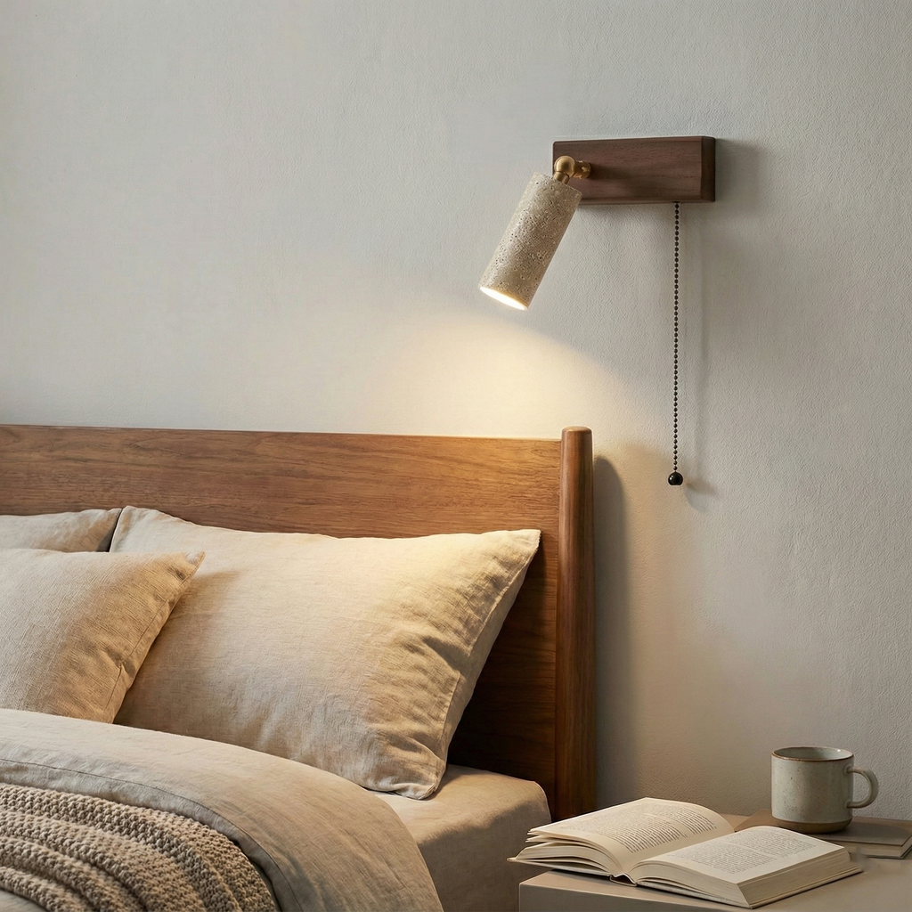 Lavaire Travertine Wall Lamp — product view 8