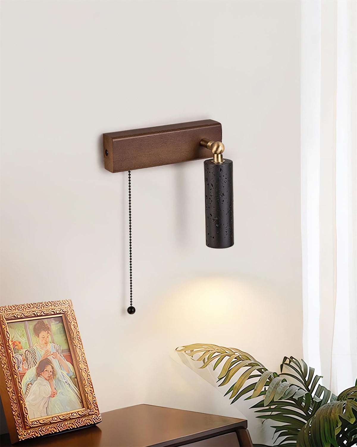 Lavaire Travertine Wall Lamp — product view 3