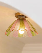 Leira Skirt Glass Ceiling Light — product view 7
