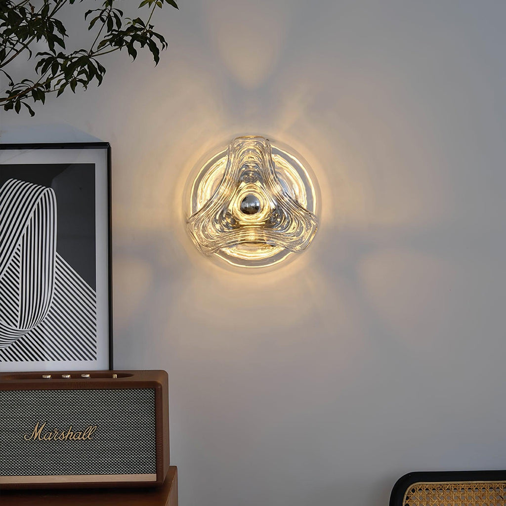 Leisa Glass Wall Lamp — product view 3