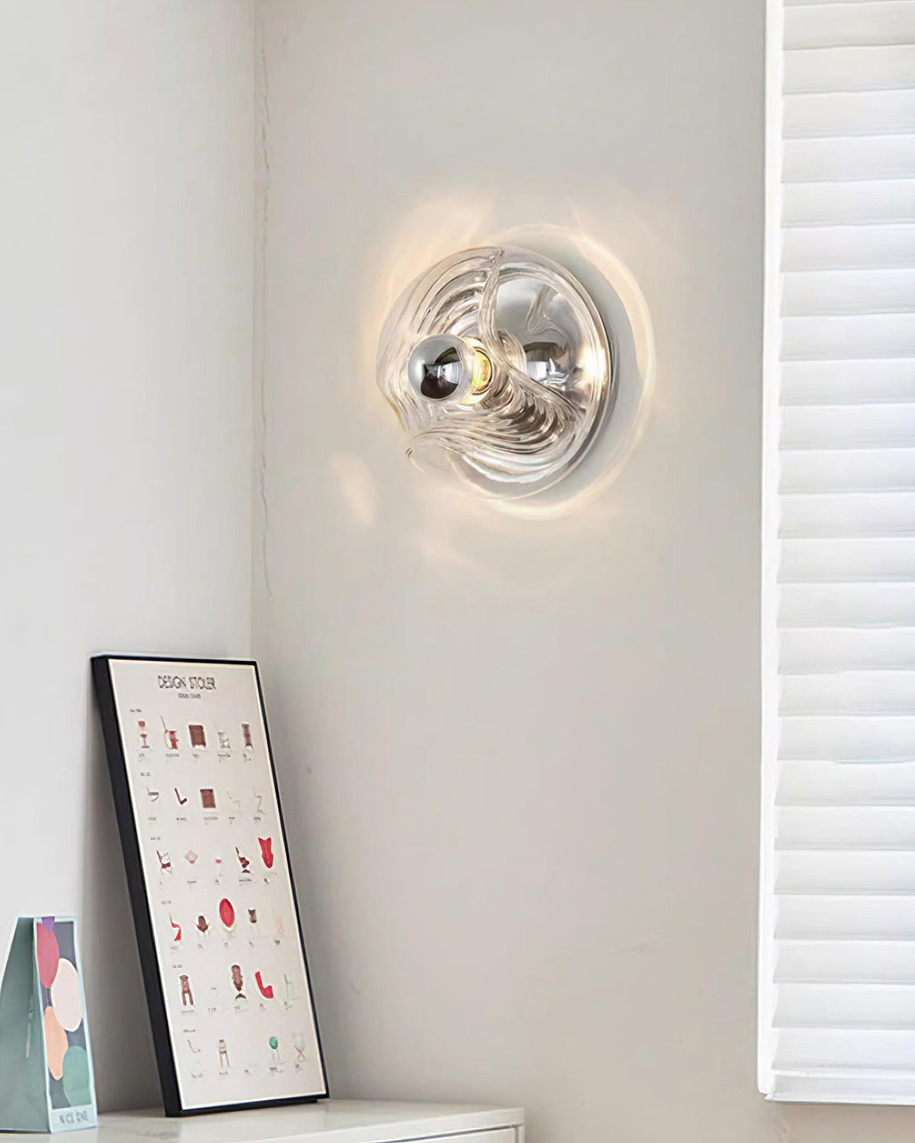 Leisa Glass Wall Lamp — product view 22