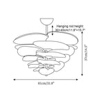 Lilypad Glass Chandelier — product view 7