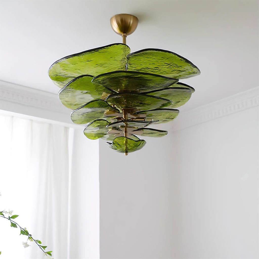 Lilypad Glass Chandelier — product view 17