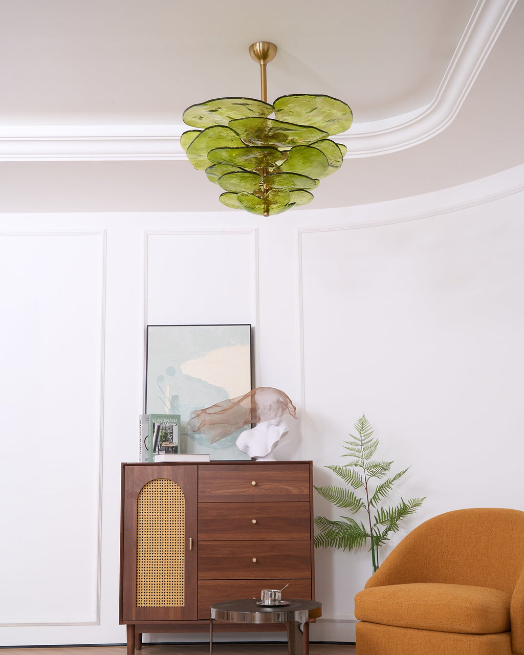 Lilypad Glass Chandelier — product view 58