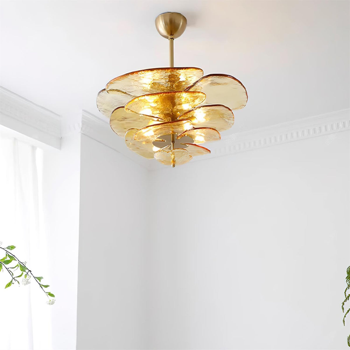 Lilypad Glass Chandelier — product view 26