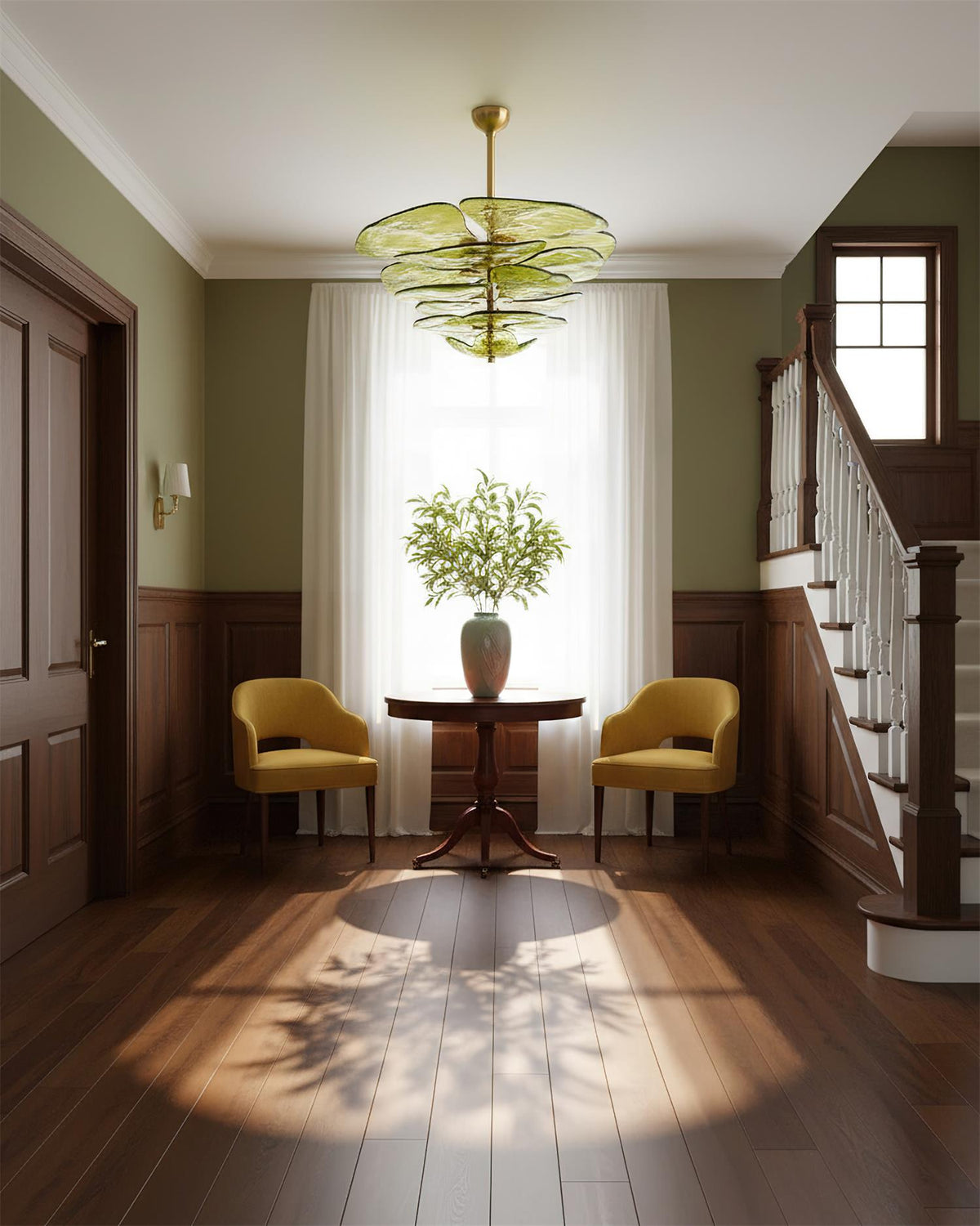Lilypad Glass Chandelier — product view 10