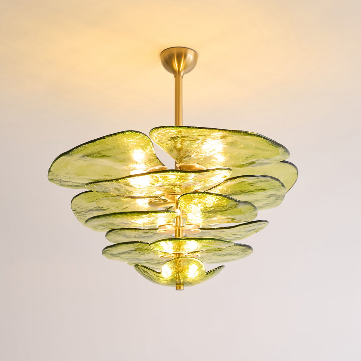 Lilypad Glass Chandelier — product view 21
