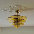 Lilypad Glass Chandelier — product view 4