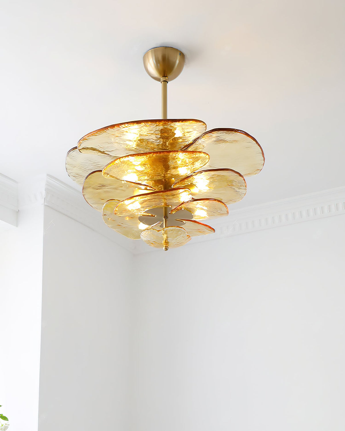 Lilypad Glass Chandelier — product view 9