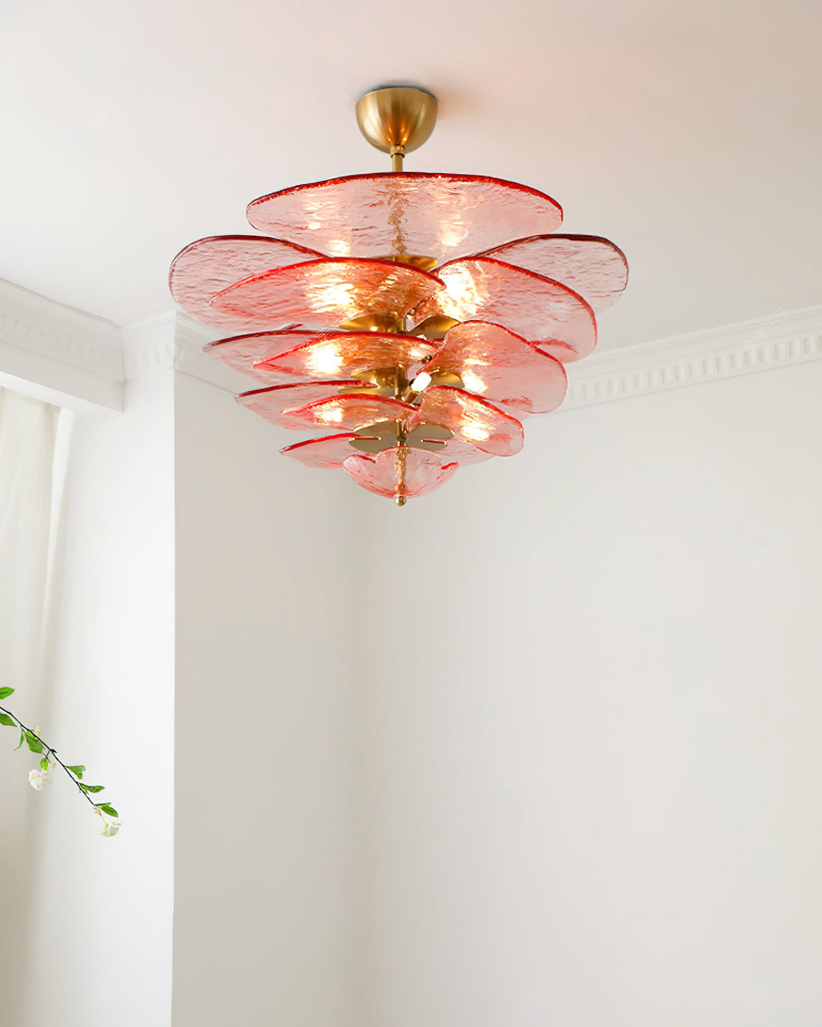 Lilypad Glass Chandelier — product view 13