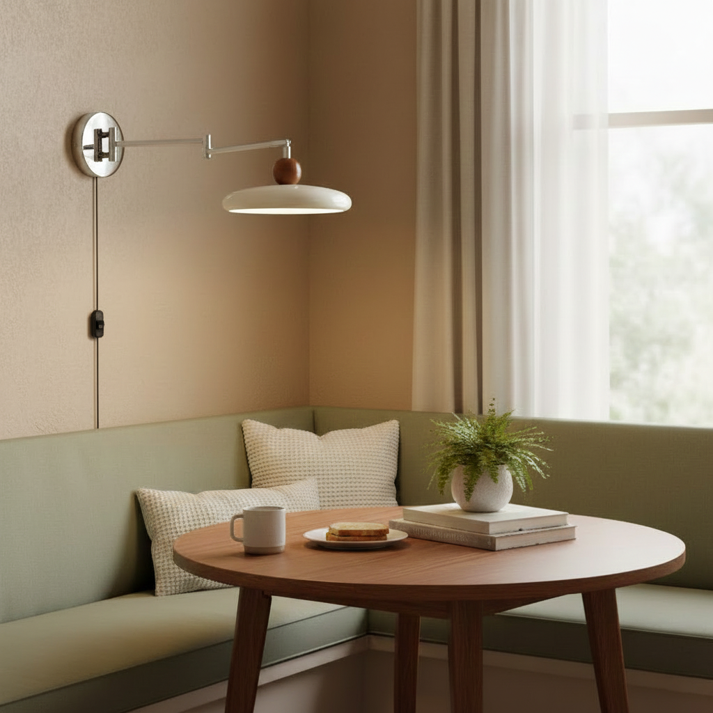 Loa Plug In Metal Wall Lamp — product view 6