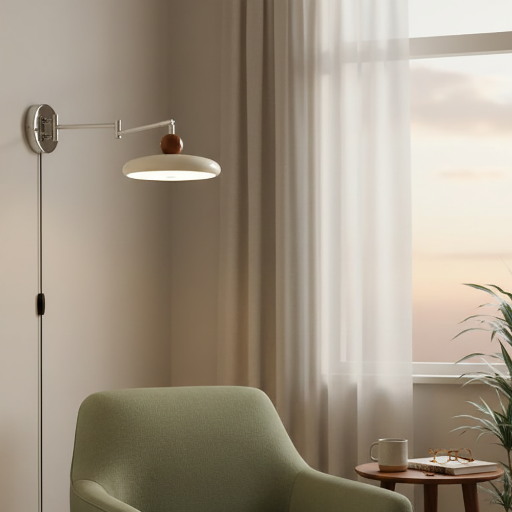 Loa Plug In Metal Wall Lamp — product view 10