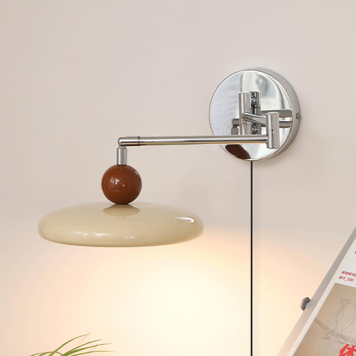 Loa Plug In Metal Wall Lamp — product view 2