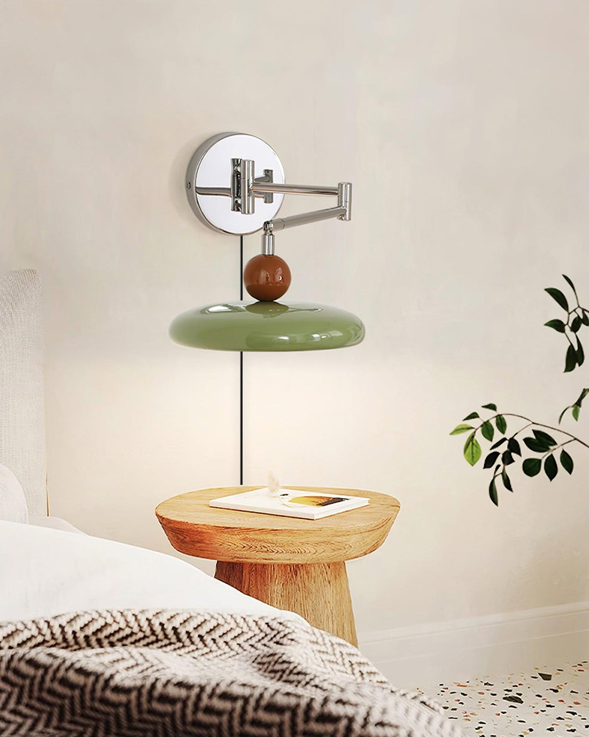 Loa Plug In Metal Wall Lamp — product view 4