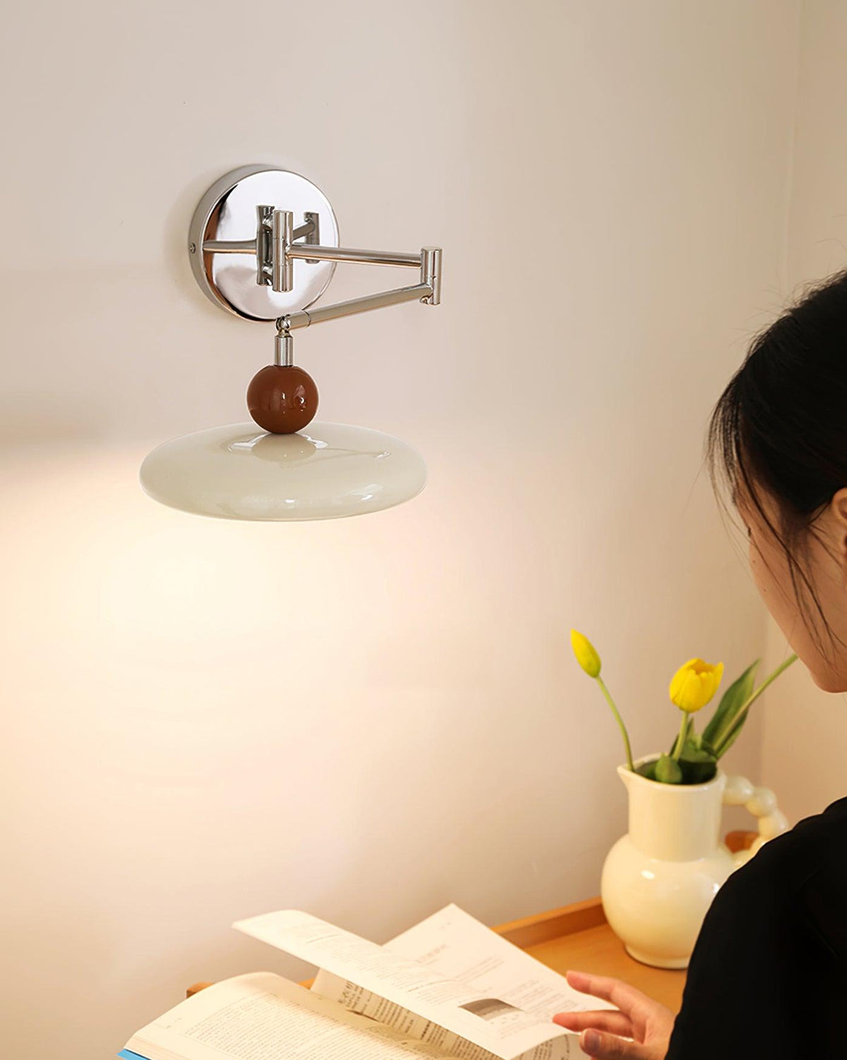 Loa Plug In Metal Wall Lamp — product view 14
