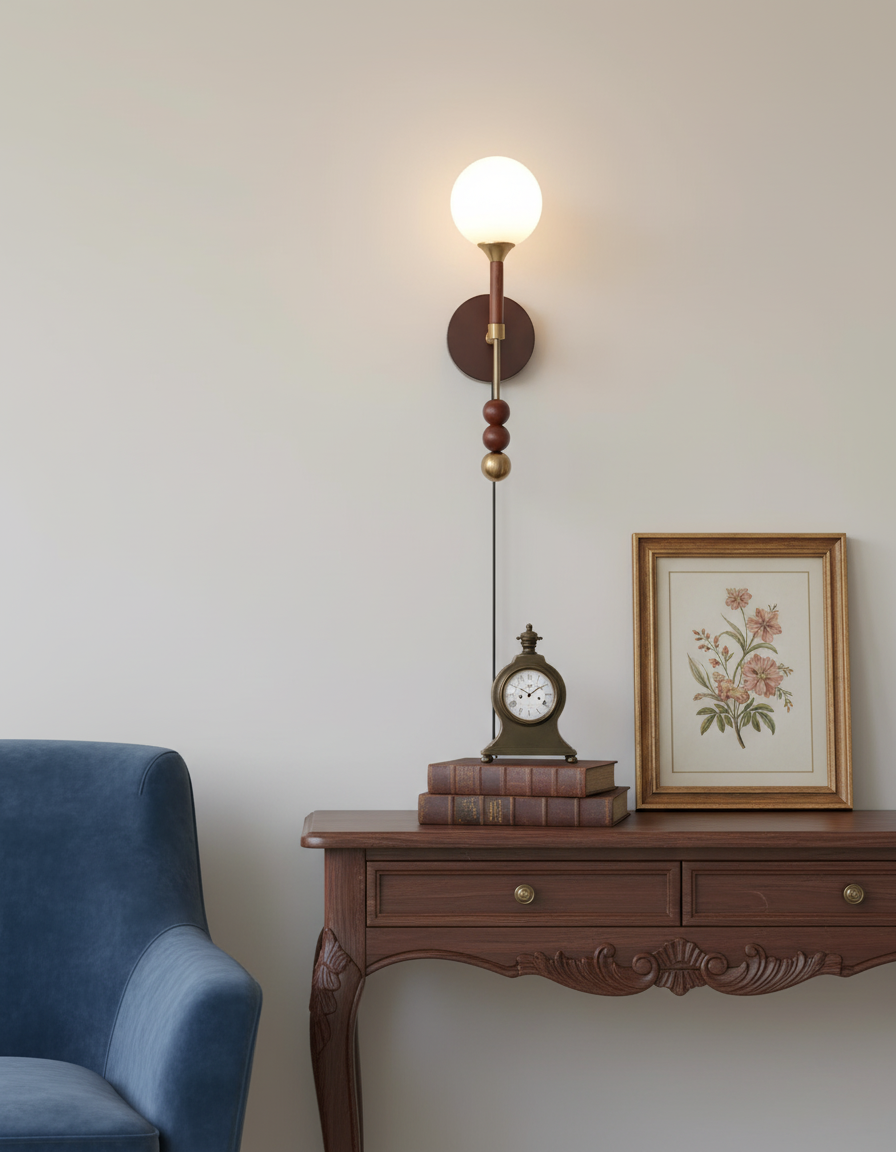 Lolli Plug In Glass Wall Lamp — product view 11