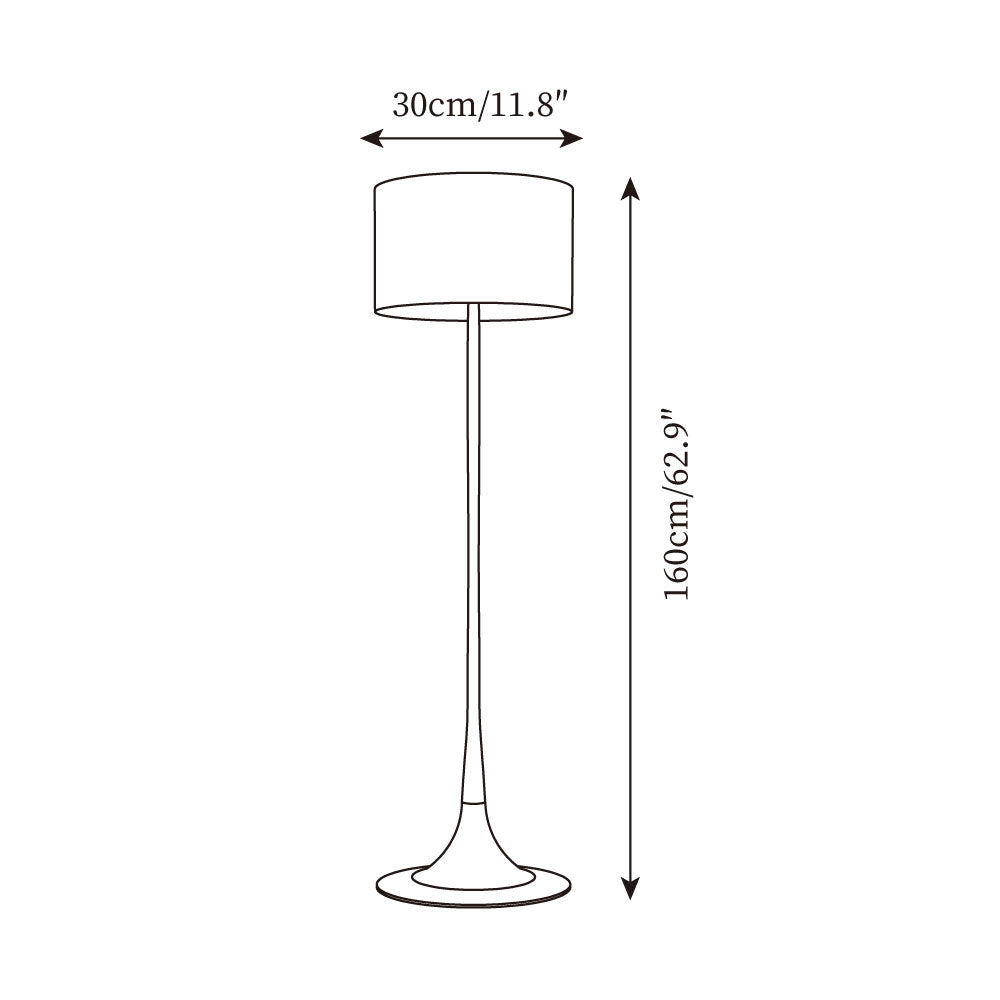 Silhouette Metal Floor Lamp — product view 3