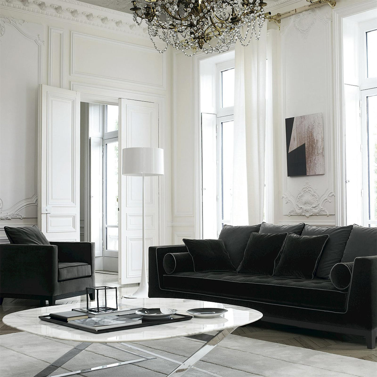 Silhouette Metal Floor Lamp — product view 9