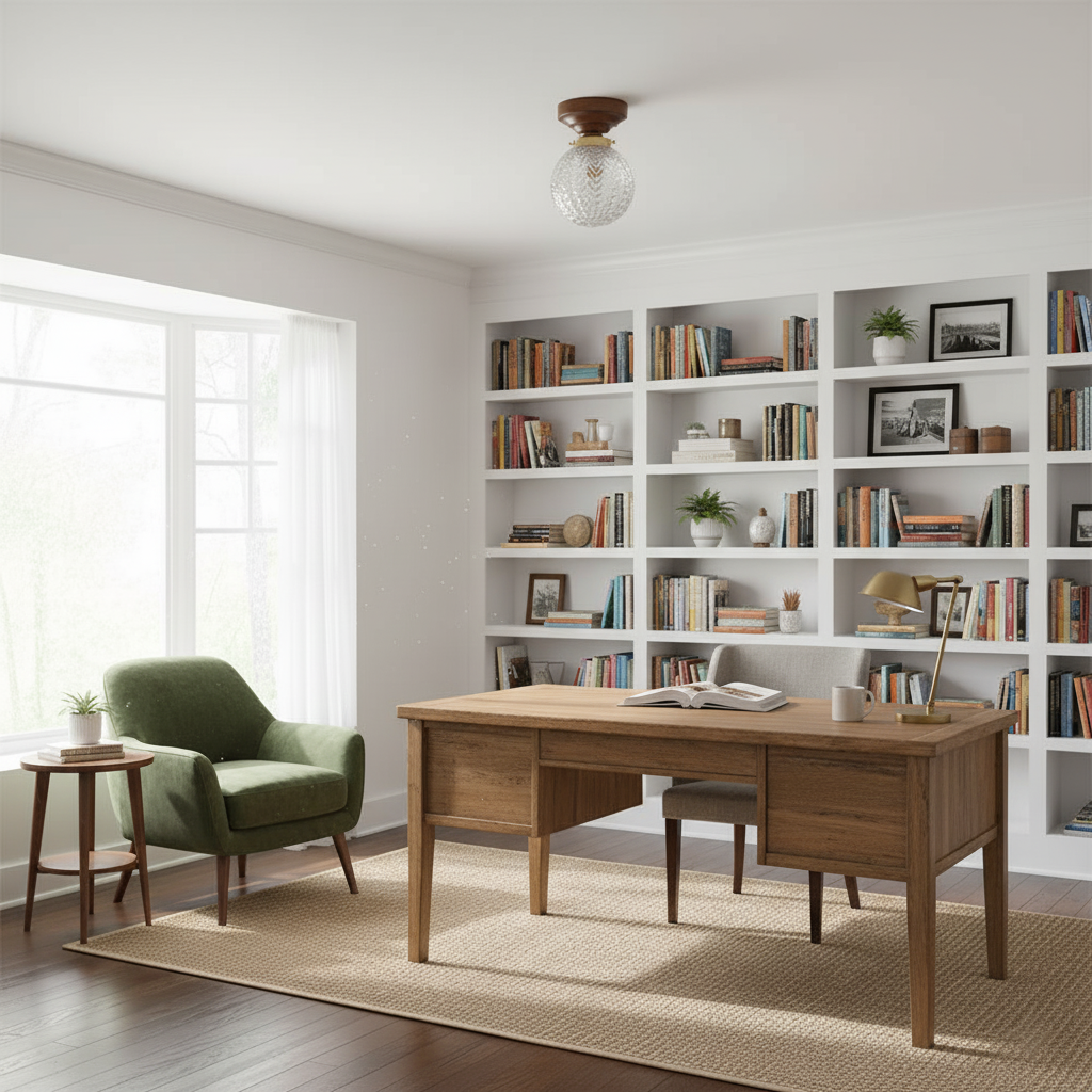 Lumidora Glass Ceiling Lamp — product view 11