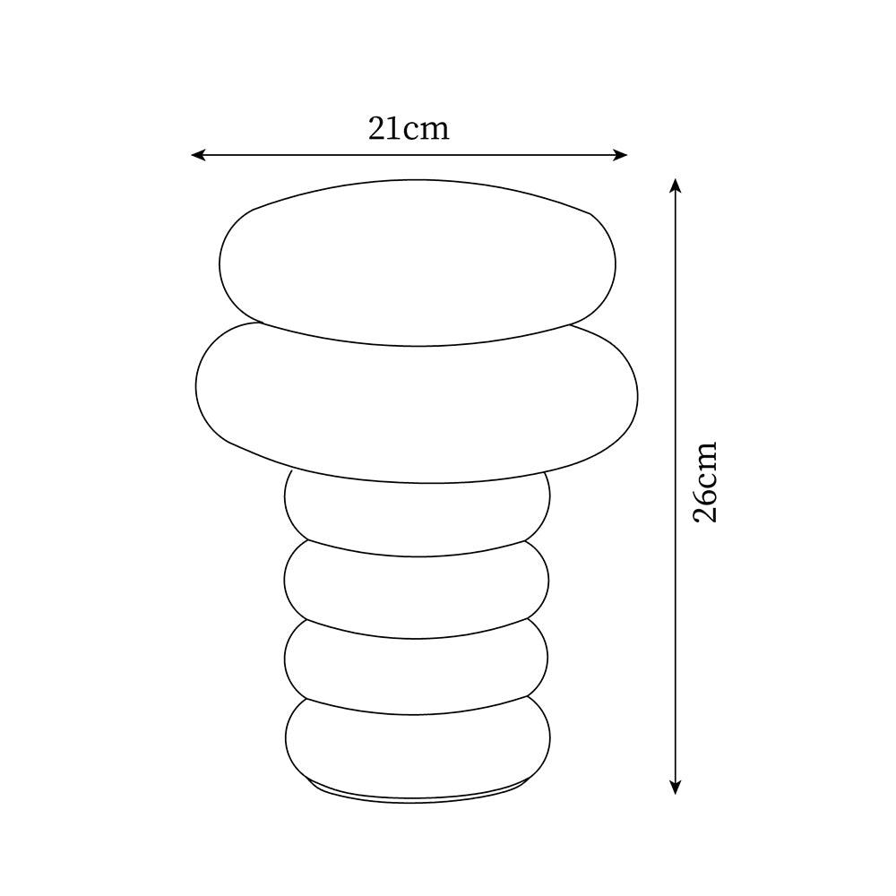 Lumina Glass Table Lamp — product view 5