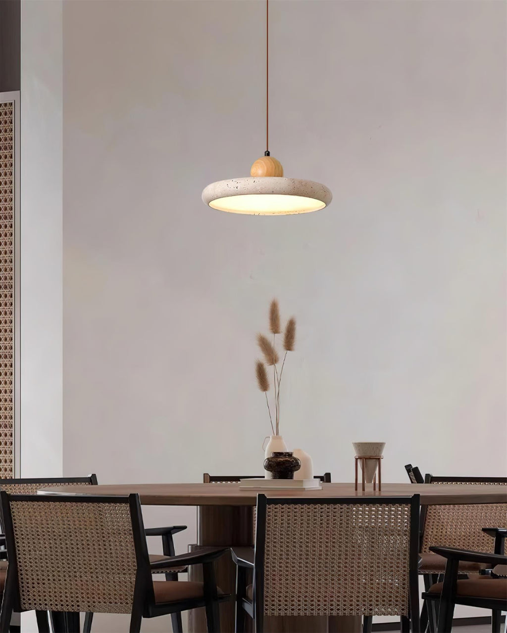 Lydia Travertine Pendant Lamp — product view 5