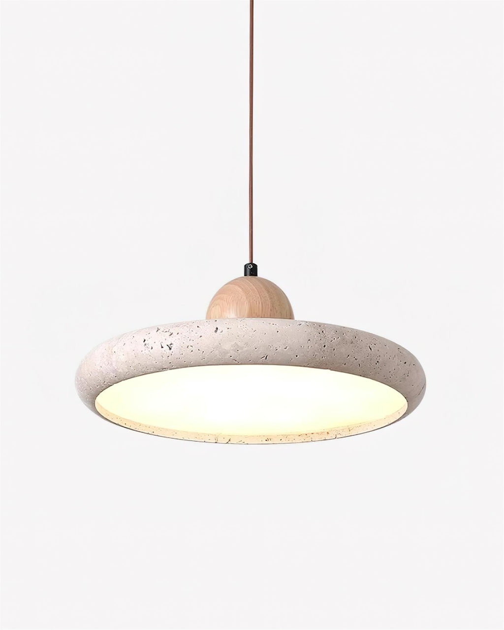 Lydia Travertine Pendant Lamp — product view 16