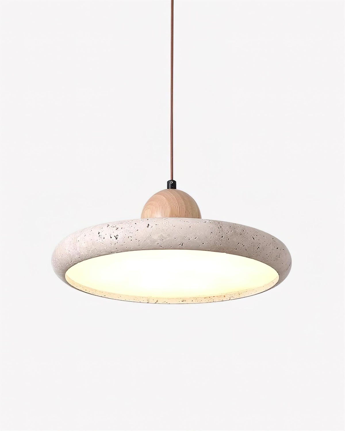 Lydia Travertine Pendant Lamp — product view 16