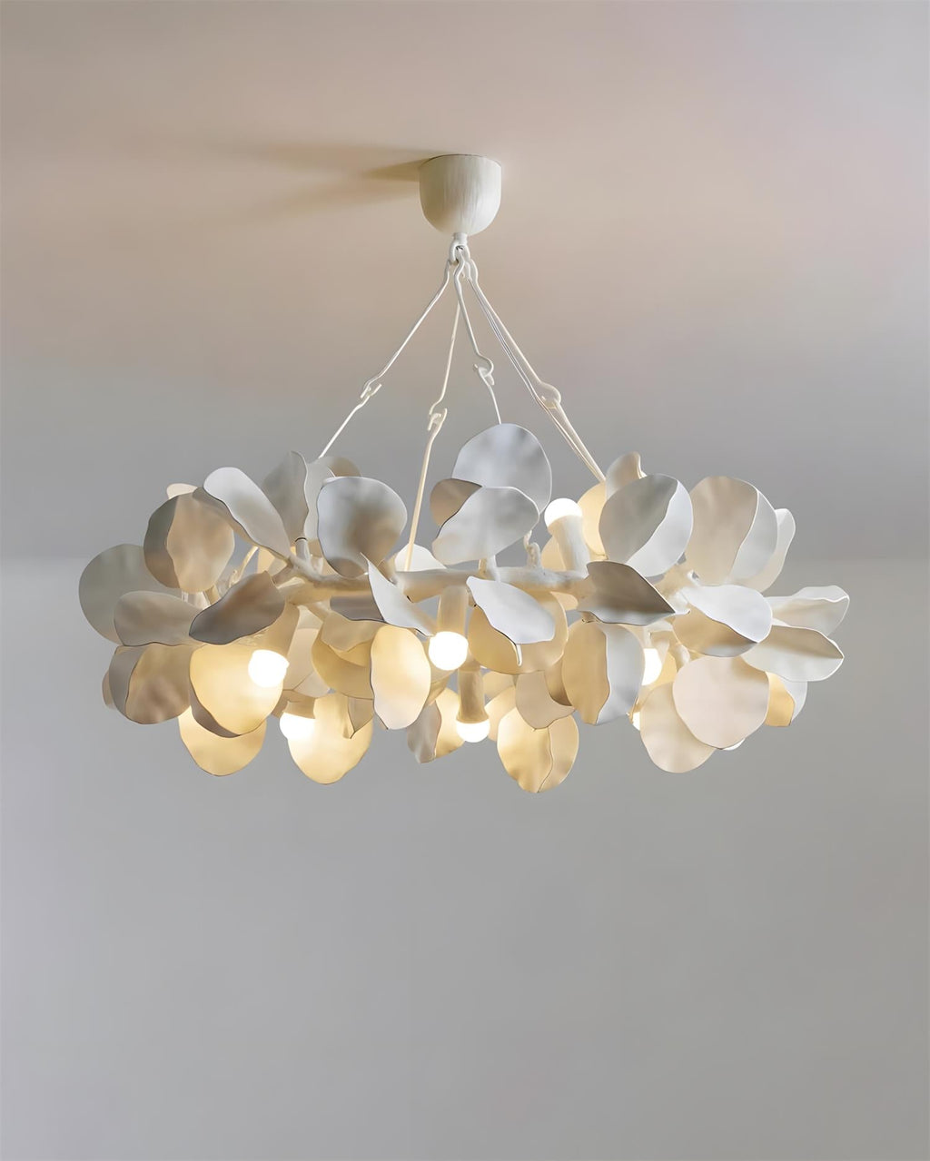 Magnolia Crown Metal Chandelier — product view 15