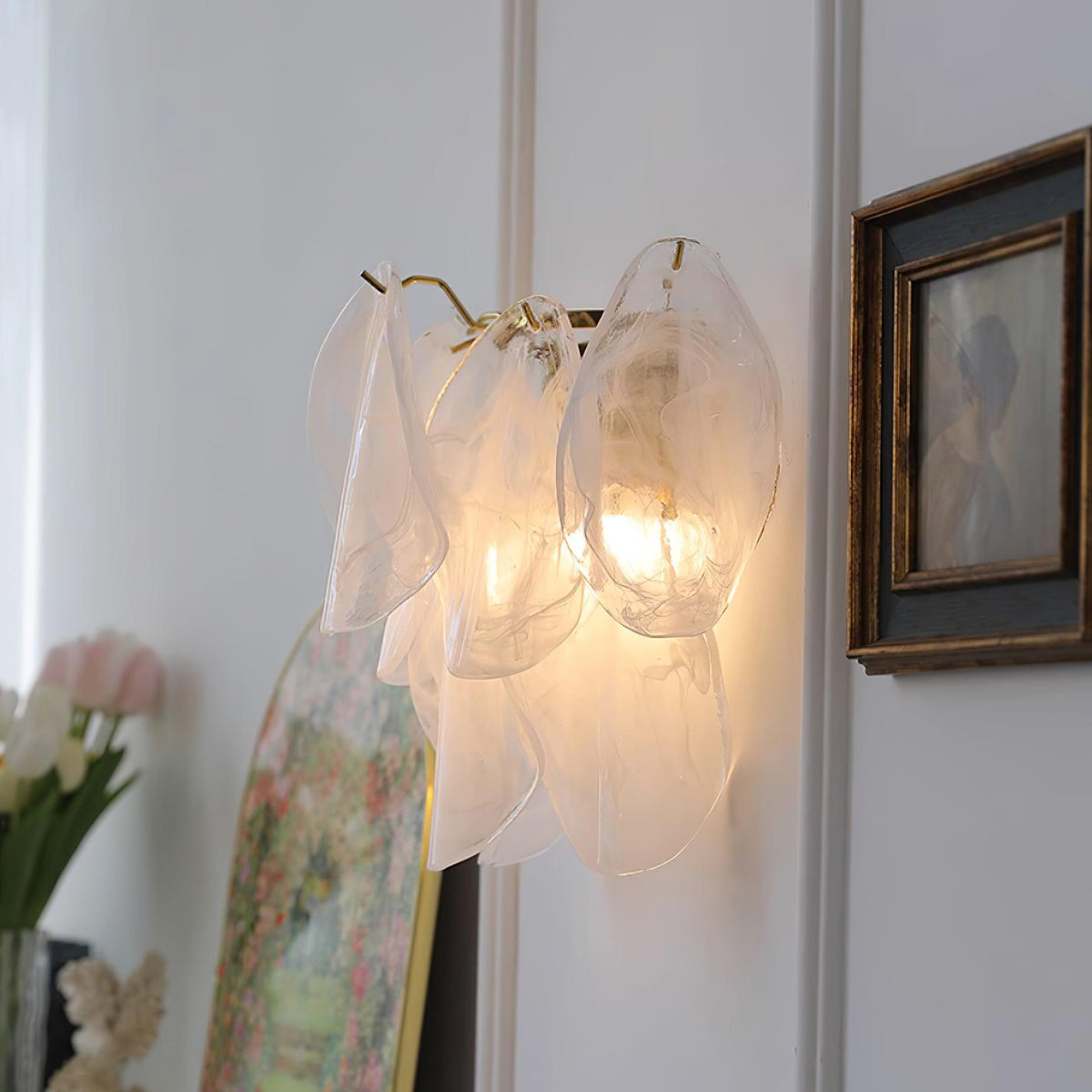 Magnolia Glass Wall Light — product view 10