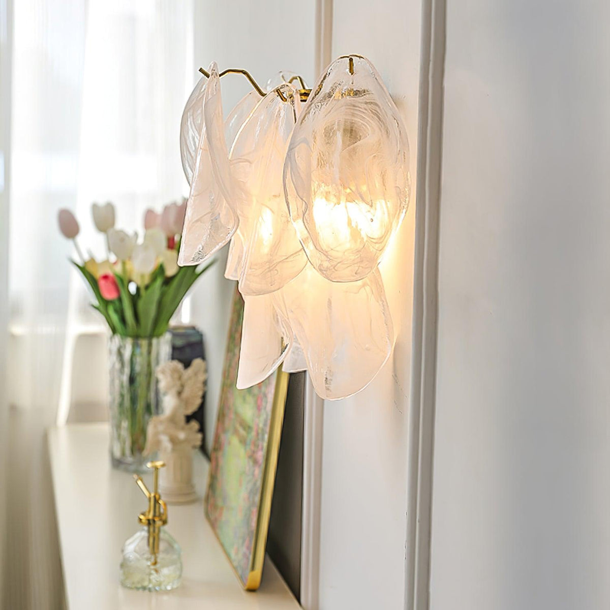 Magnolia Glass Wall Light — product view 4