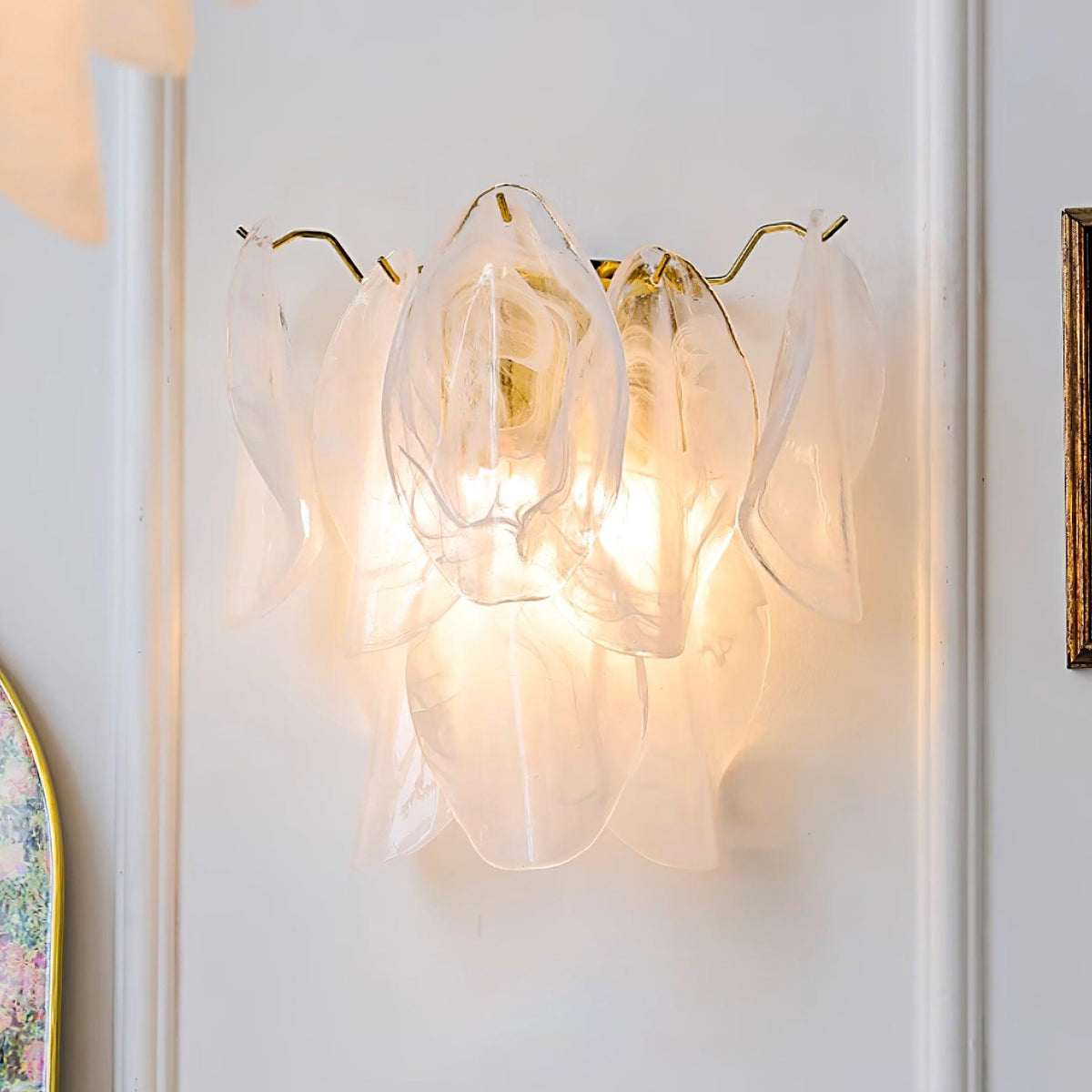 Magnolia Glass Wall Light — product view 8