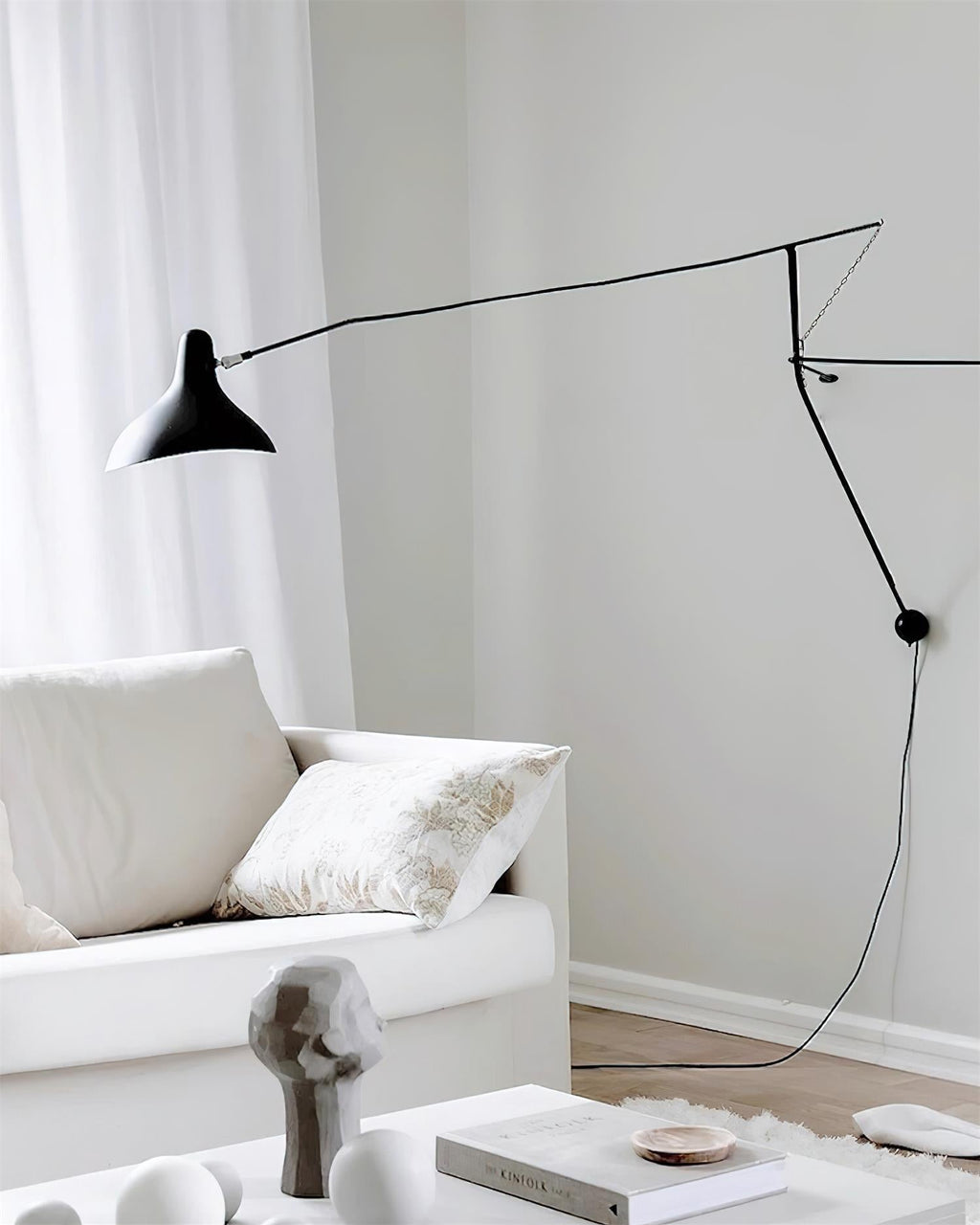 Mantis Black Metal Wall Lamp — product view 15