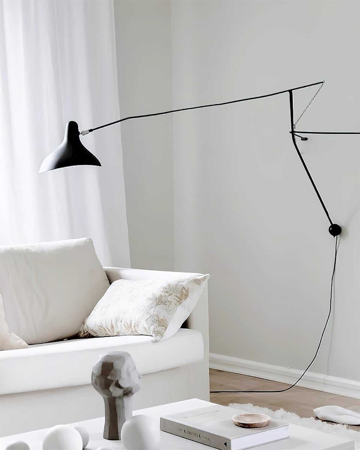 Mantis Black Metal Wall Lamp — product view 15