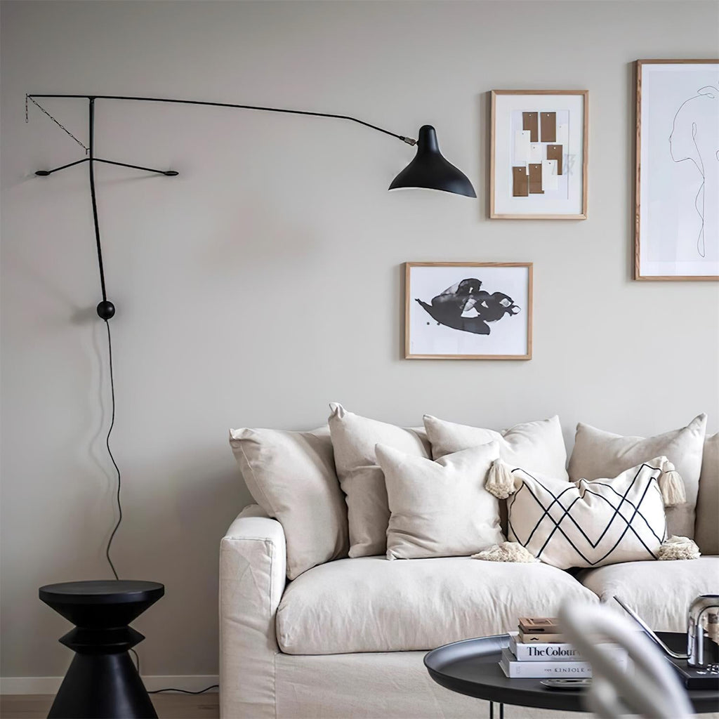 Mantis Black Metal Wall Lamp — product view 17