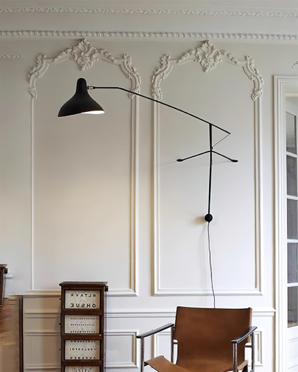 Mantis Black Metal Wall Lamp — product view 18