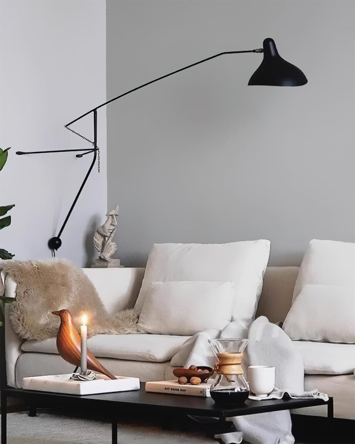 Mantis Black Metal Wall Lamp — product view 19
