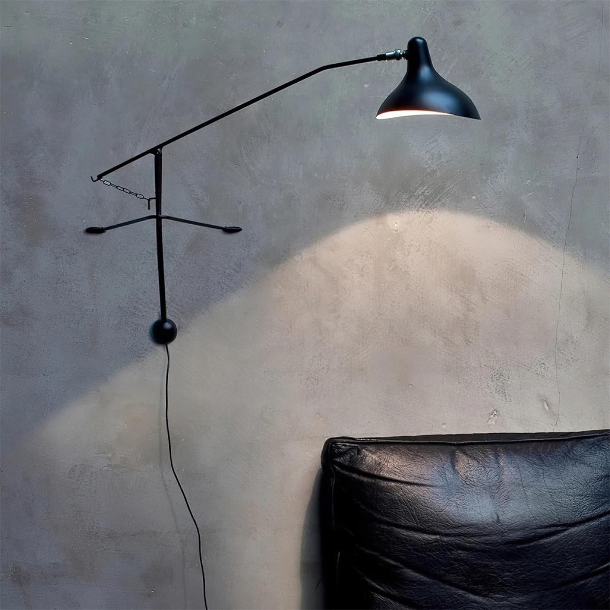 Mantis Black Metal Wall Lamp — product view 20