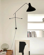 Mantis Black Metal Wall Lamp — product view 4